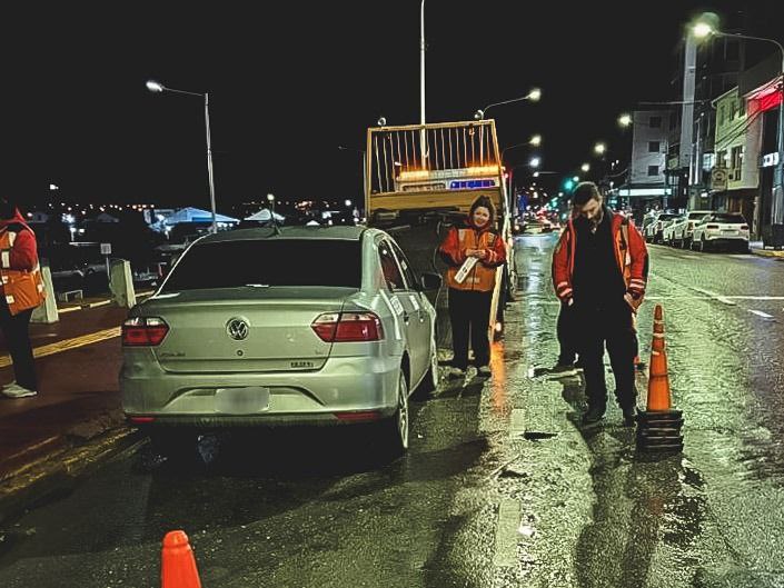 EL MUNICIPIO DE USHUAIA INCAUTÓ 14 VEHÍCULOS DURANTE EL FIN DE SEMANA