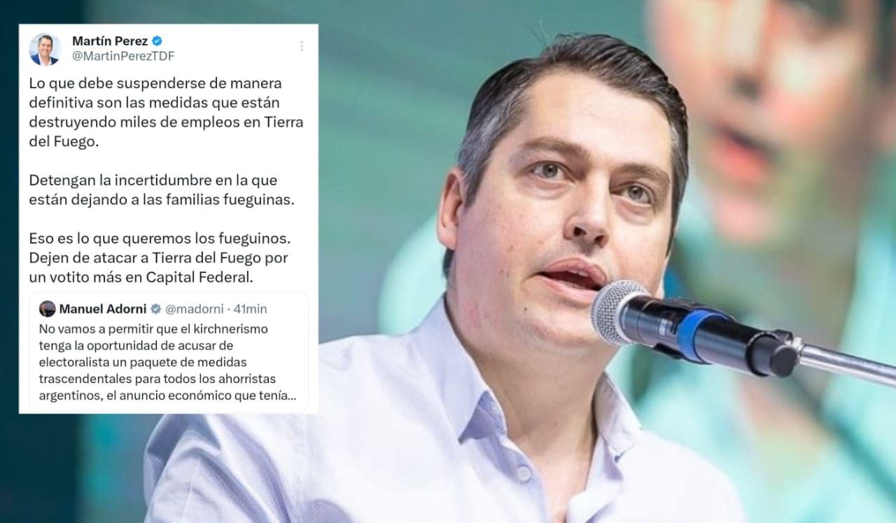 MARTÍN PEREZ ADVIRTIÓ QUE “DESINDUSTRIALIZAR TIERRA DEL FUEGO ES TAMBIÉN UNA FORMA DE ENTREGAR NUESTRA SOBERANÍA“