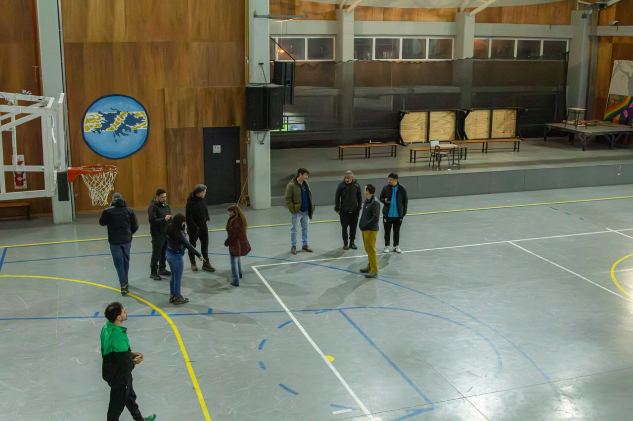 INTEGRANTES DEL COMITÉ DE LOS JUEGOS BINACIONALES DE LA ARAUCANÍA RECORRIERON ESPACIOS DEPORTIVOS DE LA PROVINCIA
