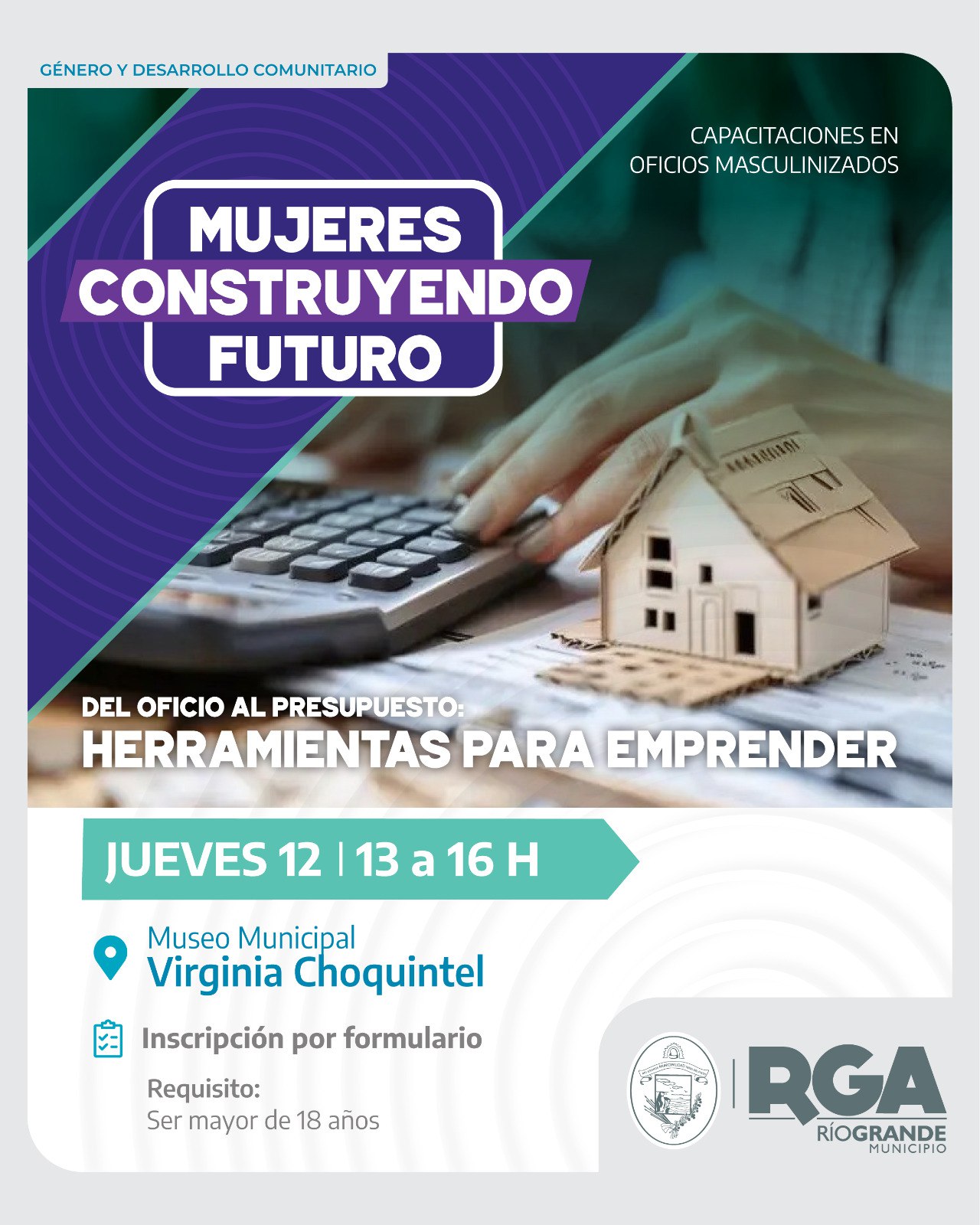 YA ESTÁ ABIERTA LA INSCRIPCIÓN AL CURSO “DEL OFICIO AL PRESUPUESTO: HERRAMIENTAS PARA EMPRENDER”