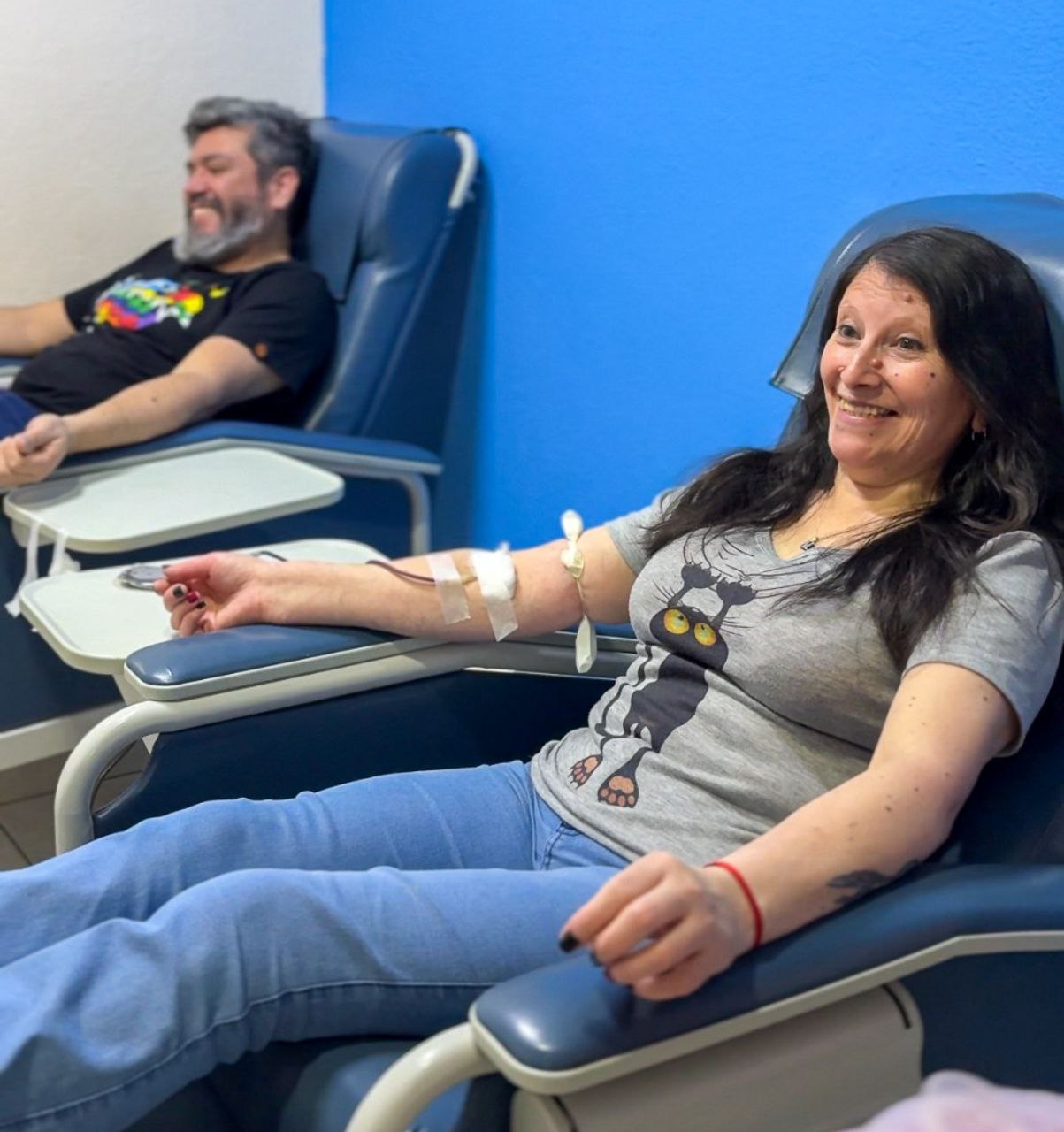 VECINOS Y VECINAS SE SUMARON A UNA JORNADA DE DONACIÓN VOLUNTARIA DE SANGRE