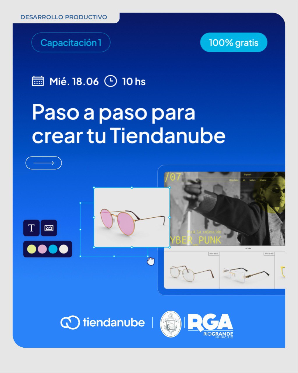 EL MUNICIPIO DE RÍO GRANDE Y TIENDA NUBE SE UNEN PARA FORTALECER A LOS EMPRENDEDORES LOCALES