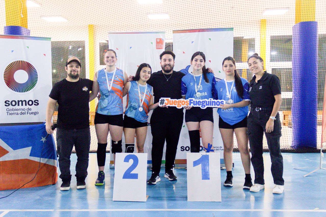 TOLHUIN TIENE LOS CAMPEONES DE BEACH VOLEY DE LOS JUEGOS DEPORTIVOS FUEGUINOS 2025