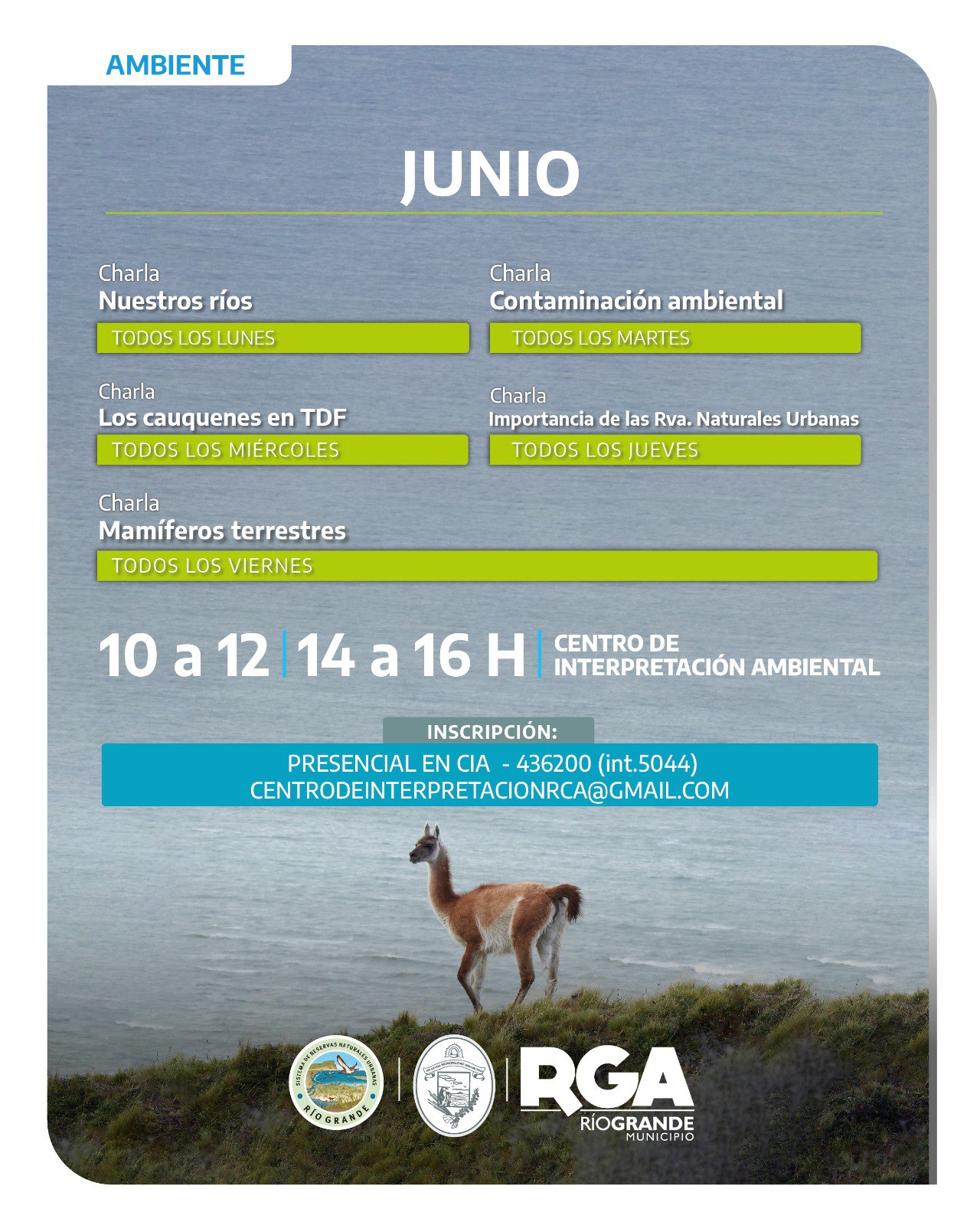 EN JUNIO DISFRUTÁ LAS ACTIVIDADES DEL CENTRO DE INTERPRETACIÓN AMBIENTAL