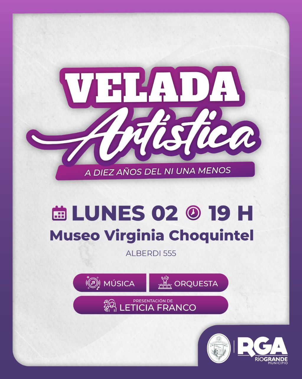 VELADA ARTÍSTICA EN LA PREVIA DEL 3J