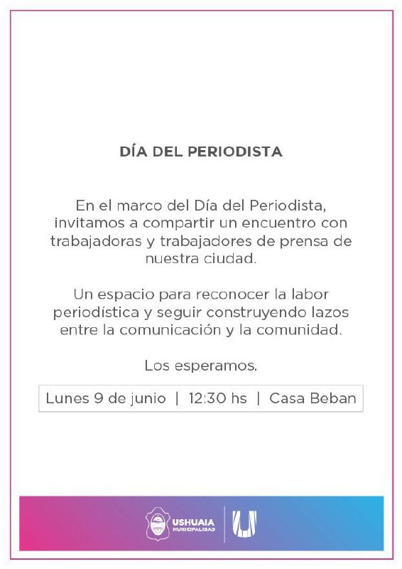 DIA DEL PERIODISTA