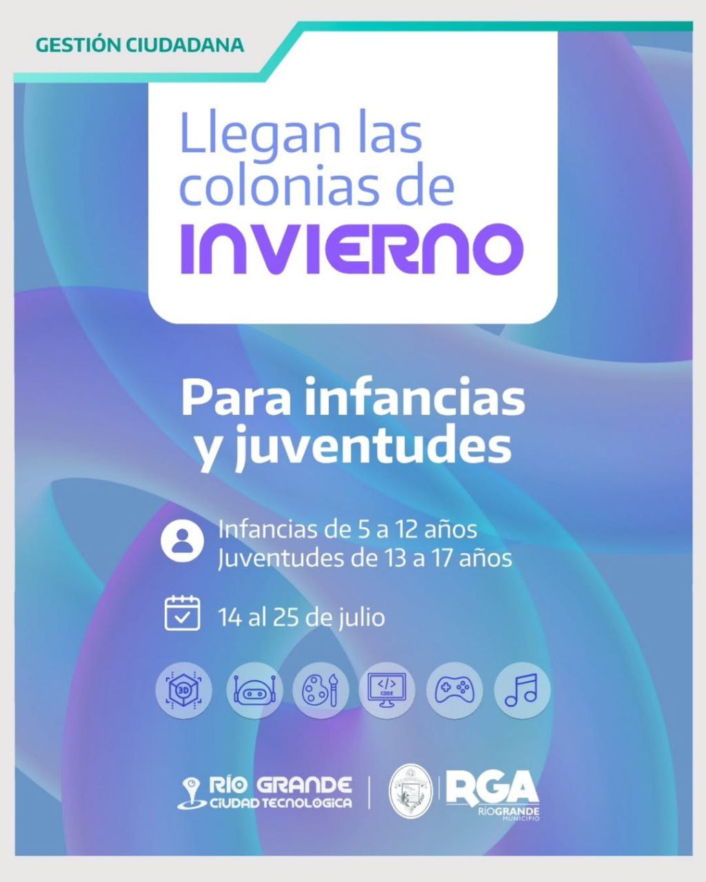 INVIERNO EN ESPACIO TECNOLÓGICO: VACACIONES CON TECNOLOGÍA, JUEGOS Y DIVERSIÓN