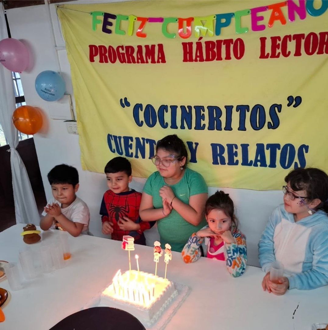 “HÁBITO LECTOR: COCINERITOS, CUENTOS Y RELATOS” LLEVÓ ADELANTE UNA NUEVA JORNADA DE JUEGO, LECTURA Y COMUNIDAD