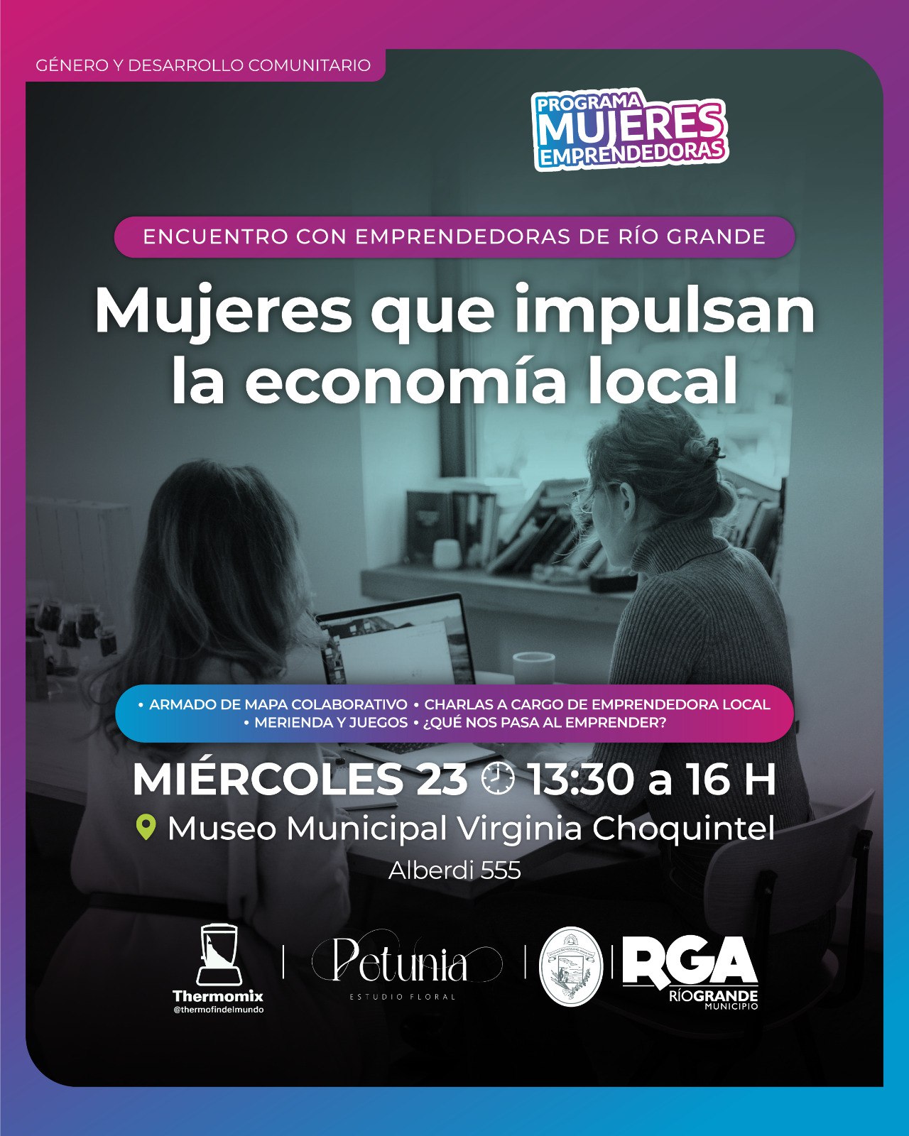 “MUJERES QUE IMPULSAN LA ECONOMÍA LOCAL