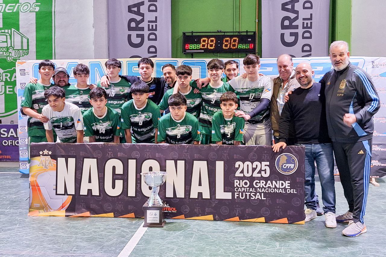 CAMIONEROS DE RÍO GRANDE Y BOXING CLUB DE RÍO GALLEGOS, CAMPEONES DEL NACIONAL DE FUTSAL AFA