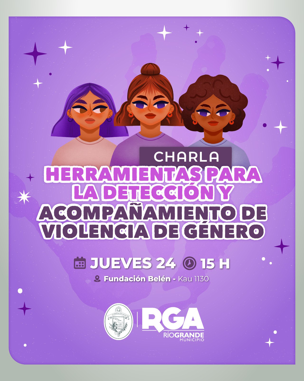 SE PARTE DE LA CHARLA “HERRAMIENTAS PARA LA DETECCIÓN Y ACOMPAÑAMIENTO DE VIOLENCIA DE GÉNERO”