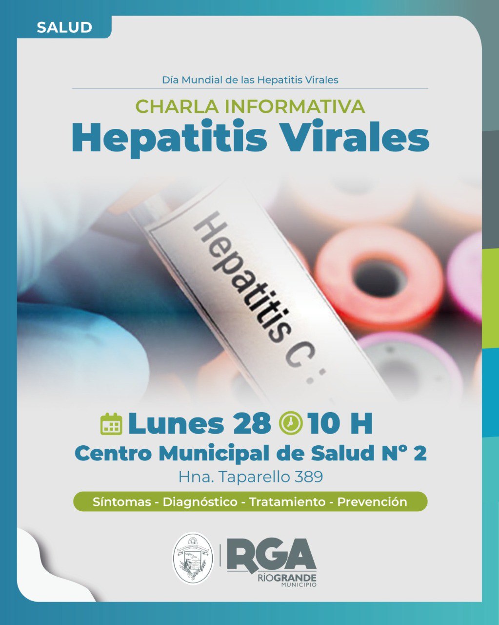 SUMATE A LA CHARLA SOBRE HEPATITIS VIRALES
