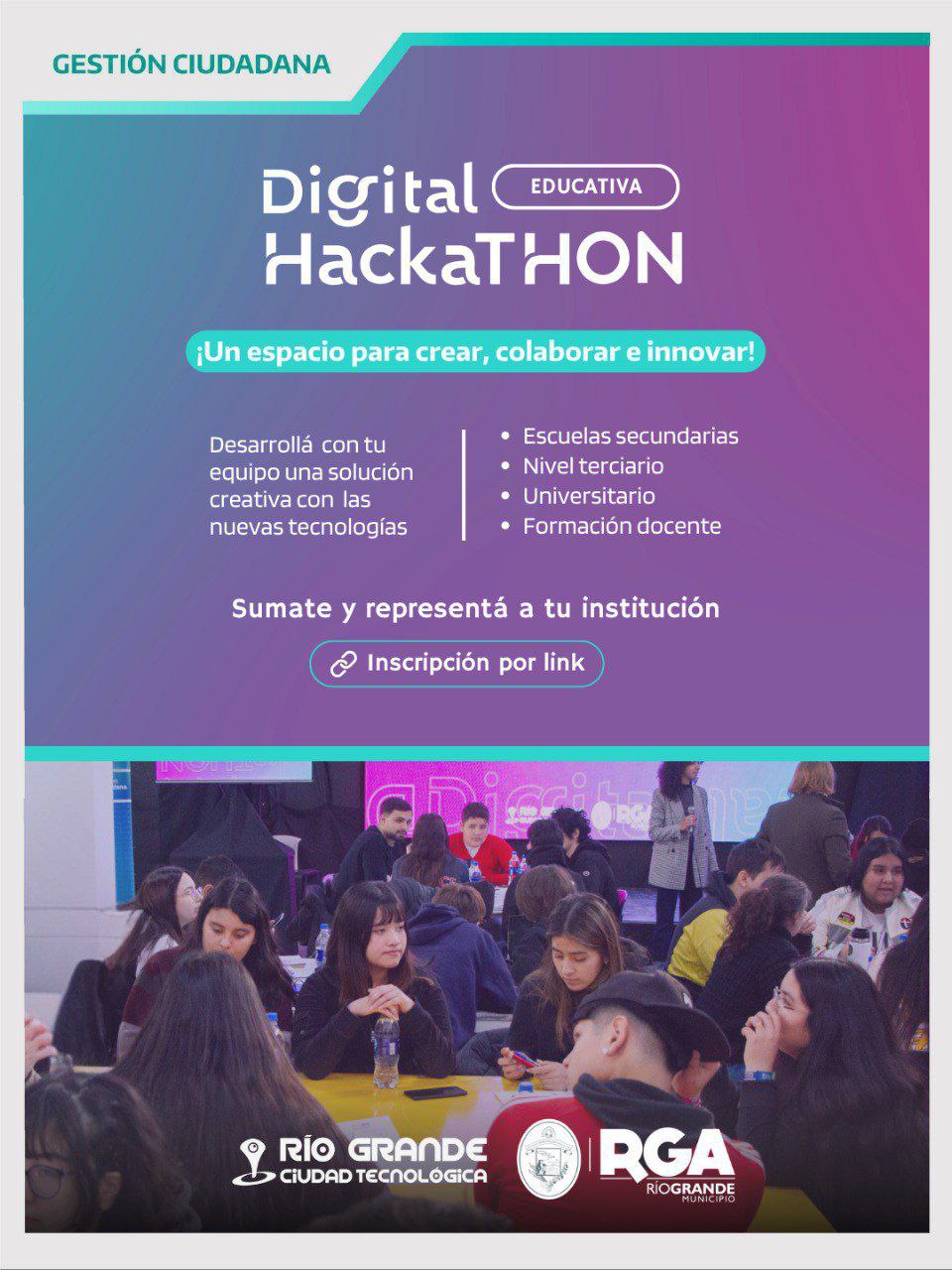 SUMATE CON TU COLEGIO A LA 4ª EDICIÓN DE LA “DIGITAL HACKATHON”