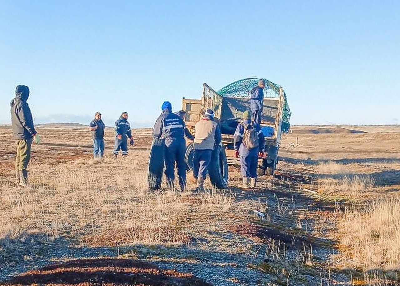 EL MUNICIPIO REALIZÓ UN OPERATIVO DE LIMPIEZA EN PUNTA MARÍA