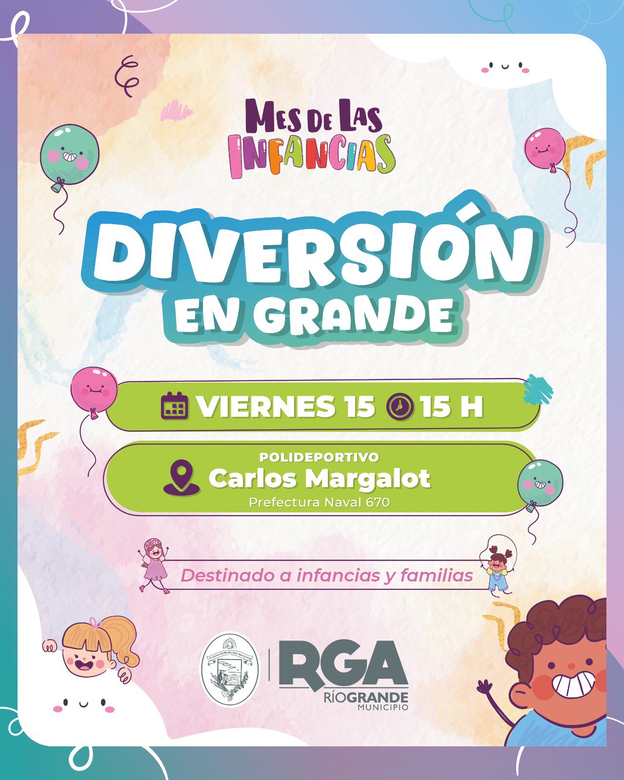 MES DE LAS INFANCIAS: LLEGA UNA GRAN PROPUESTA PARA LAS FAMILIAS