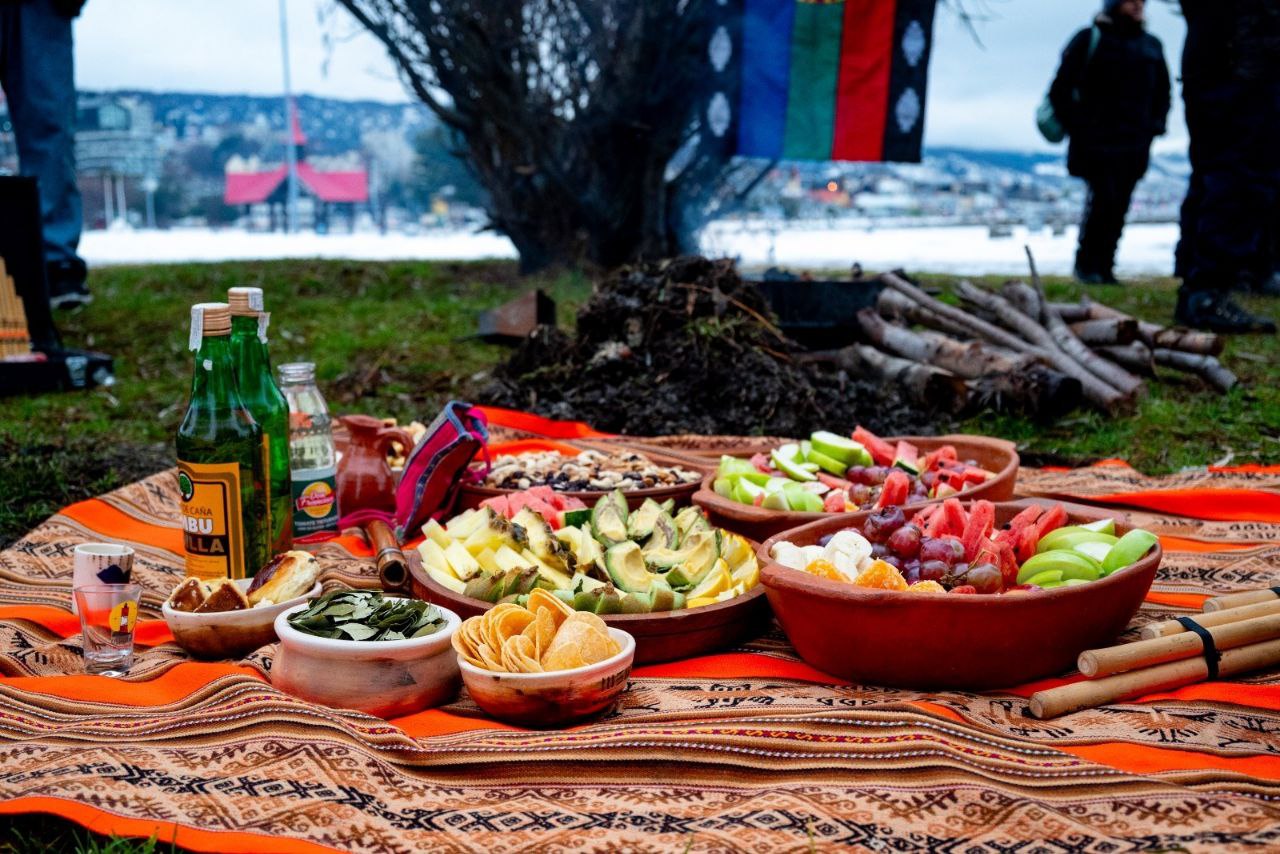 LA MUNICIPALIDAD DE USHUAIA ACOMPAÑÓ LA CEREMONIA A LA PACHAMAMA