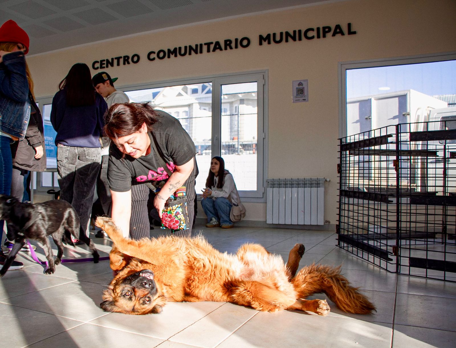 EXITOSA JORNADA DE ADOPCIÓN RESPONSABLE EN EL CENTRO COMUNITARIO MUNICIPAL DEL B° PERÓN