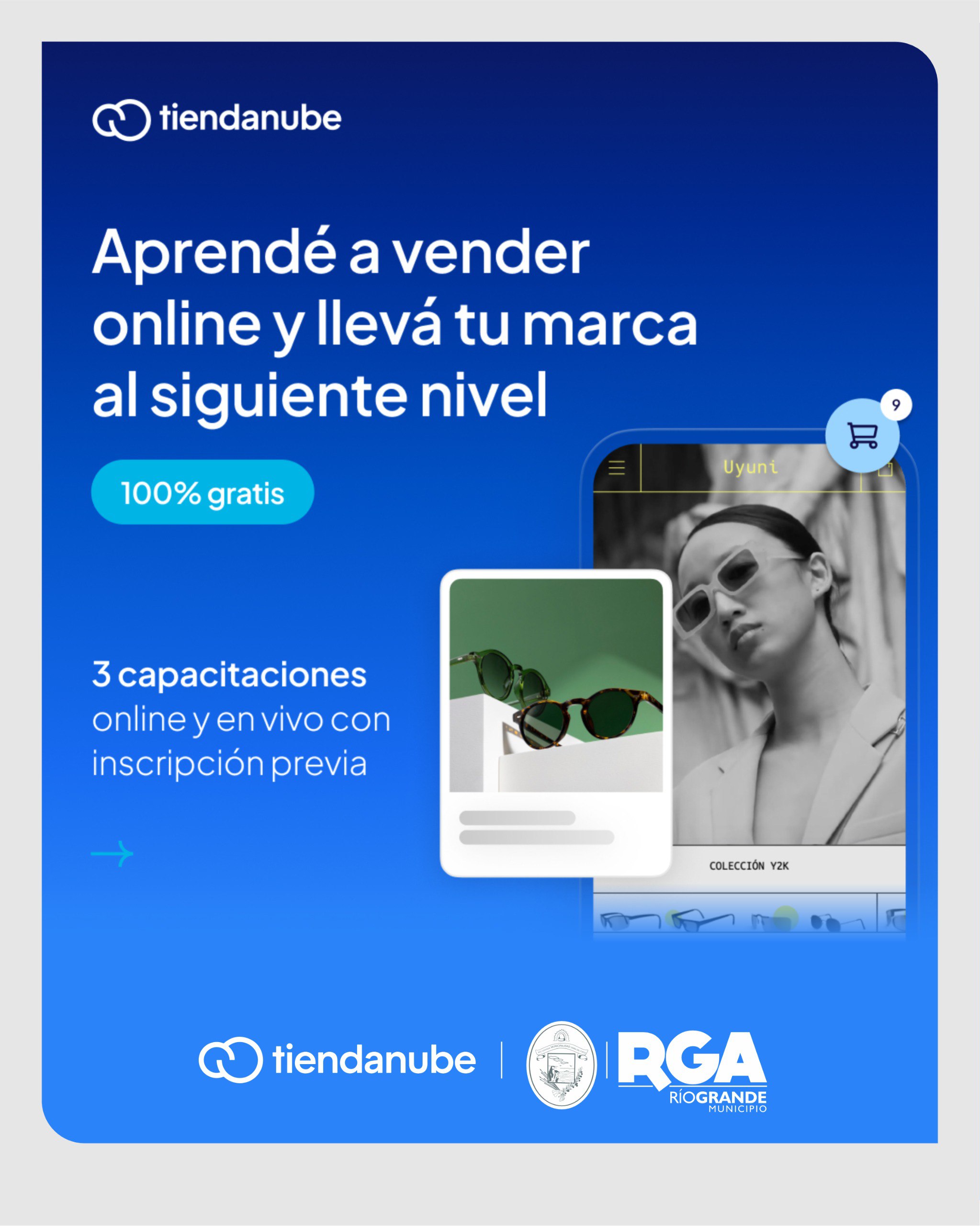 EL MUNICIPIO Y TIENDA NUBE CONTINÚAN CON LAS CAPACITACIONES PARA EMPRENDEDORES