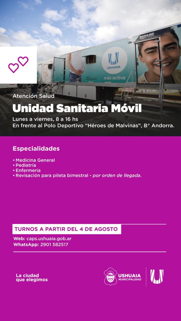LA MUNICIPALIDAD REFUERZA LA ATENCIÓN EN SALUD EN ANDORRA