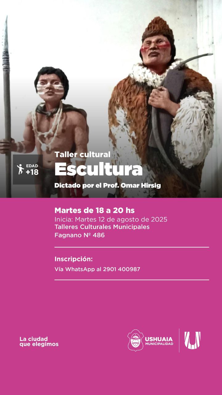 ABREN LAS INSCRIPCIONES AL TALLER MUNICIPAL DE ESCULTURA