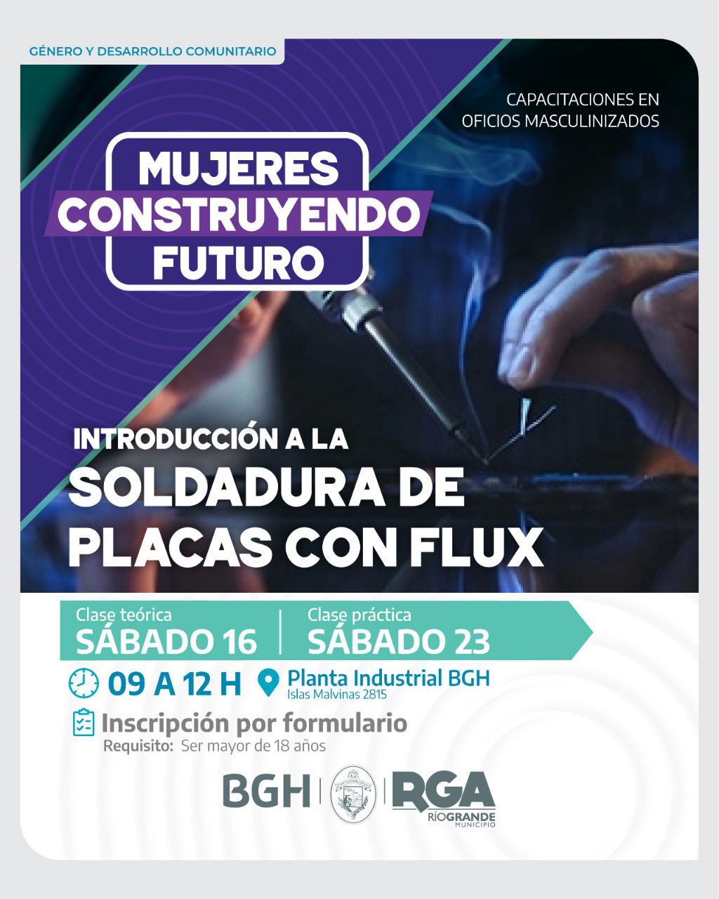 SE LANZA UNA NUEVA EDICIÓN DEL PROGRAMA “MUJERES CONSTRUYENDO FUTURO”