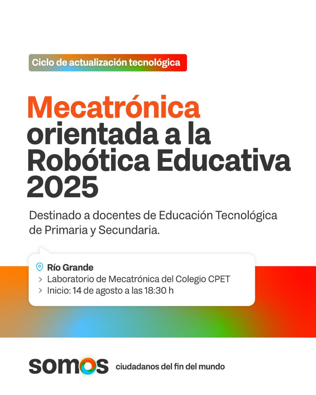 INICIA NUEVO MÓDULO DE MECATRÓNICA PARA DOCENTES