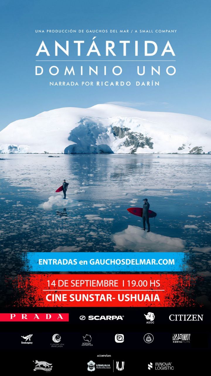 EL MUNICIPIO DE USHUAIA ACOMPAÑA LA PROYECCIÓN DEL DOCUMENTAL “ANTÁRTIDA-DOMINIO 1”