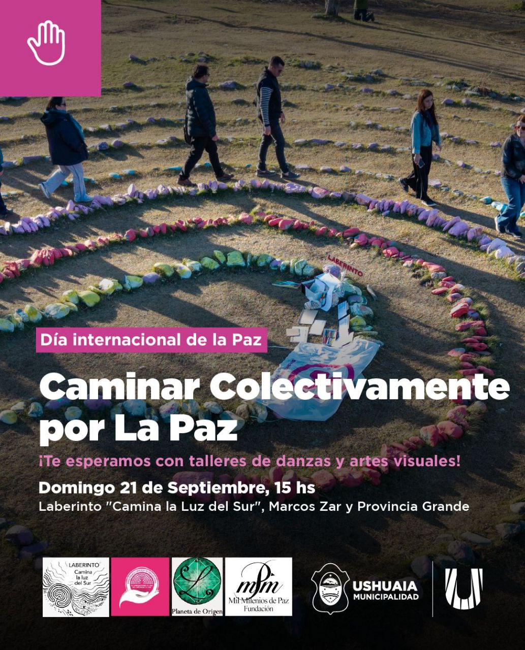 LA MUNICIPALIDAD DE USHUAIA ACOMPAÑARÁ A “CAMINAR COLECTIVAMENTE POR LA PAZ” ESTE DOMINGO 21 DE SEPTIEMBRE