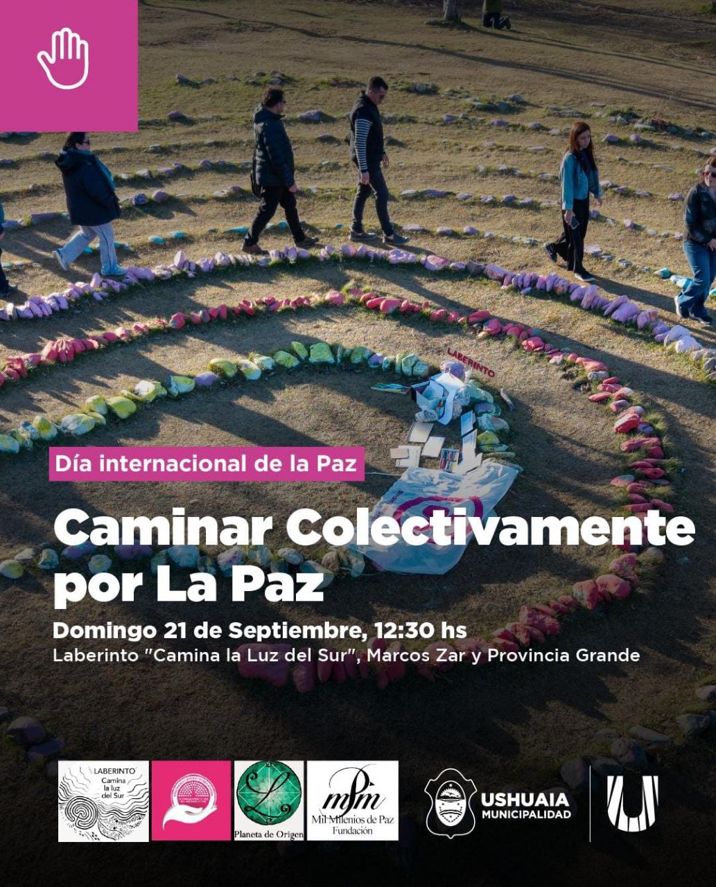 LA PROPUESTA A “CAMINAR COLECTIVAMENTE POR LA PAZ” SE REPROGRAMARÁ PARA ESTE DOMINGO 21 A LAS 12:30 HORAS