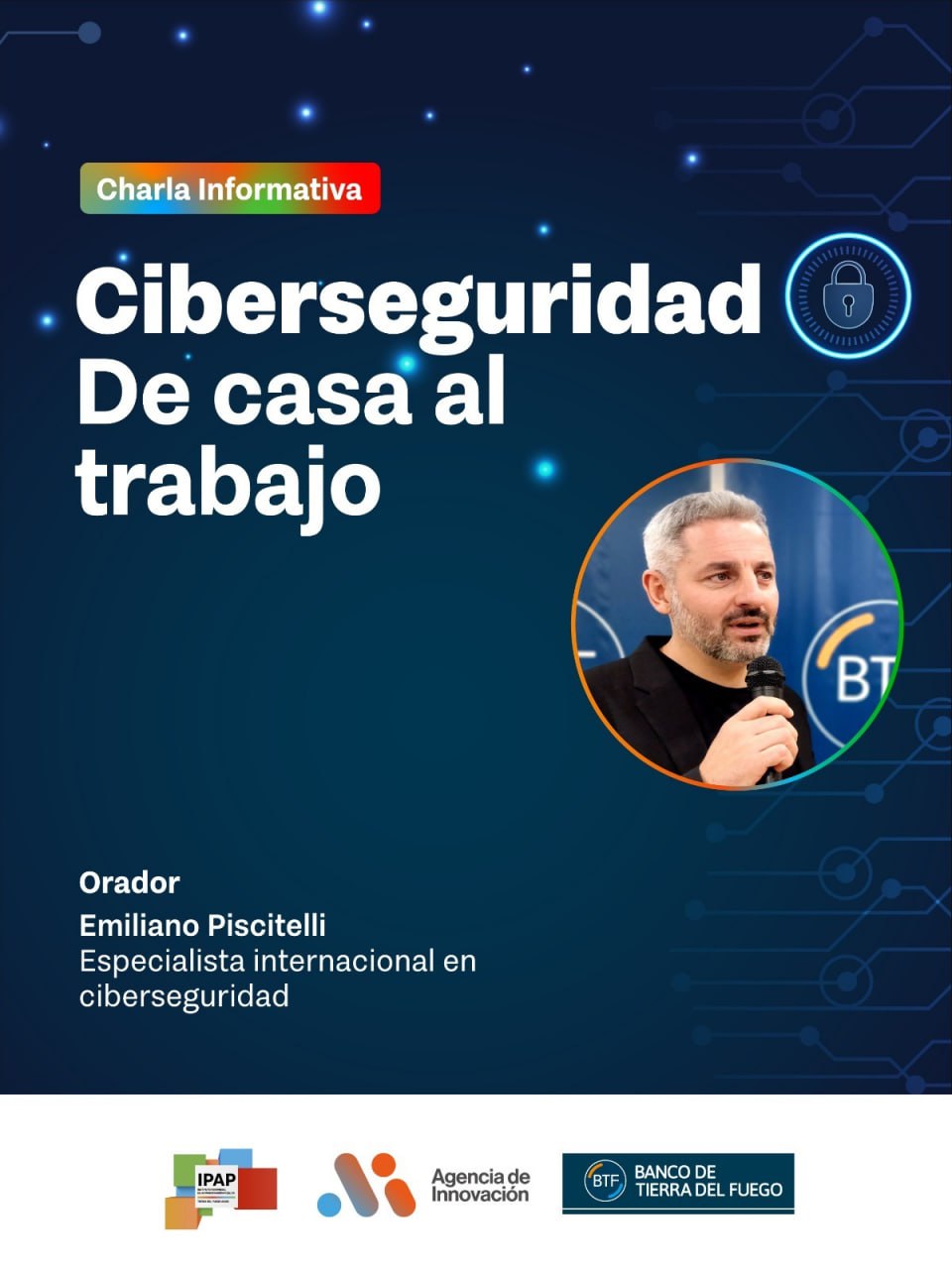 EL BTF INICIA ESTA SEMANA CHARLAS ABIERTAS SOBRE CIBERSEGURIDAD