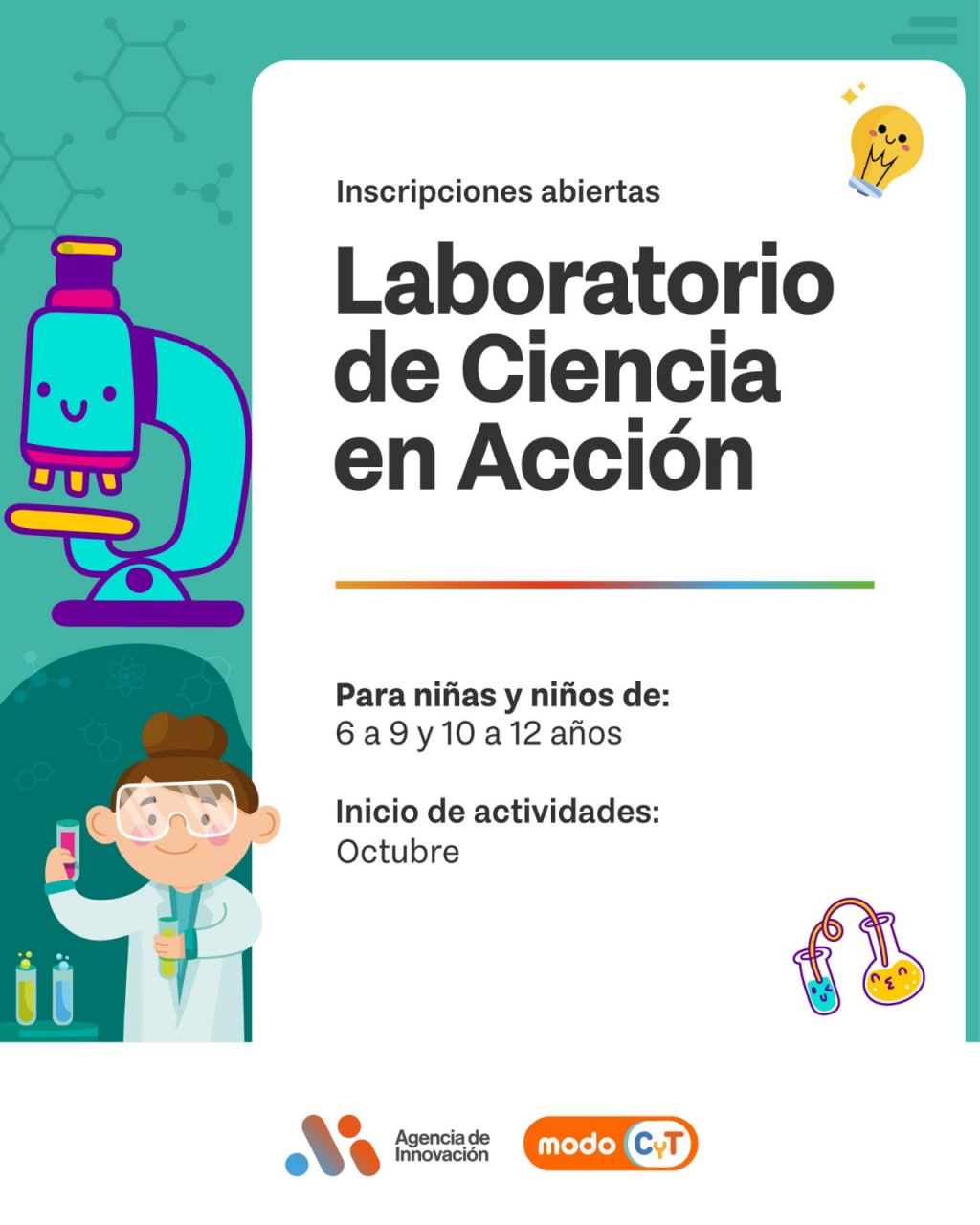 LLEGA EL “LABORATORIO DE CIENCIA EN ACCIÓN” A LOS POLOS CREATIVOS