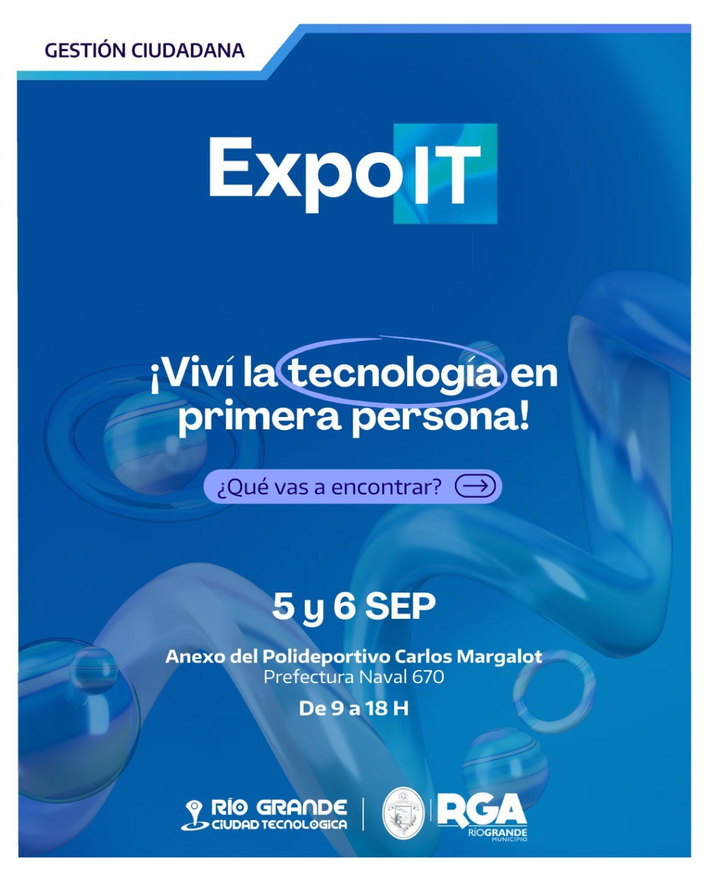EXPO IT 2025: INNOVACIÓN Y TECNOLOGÍA ABIERTA A LA COMUNIDAD