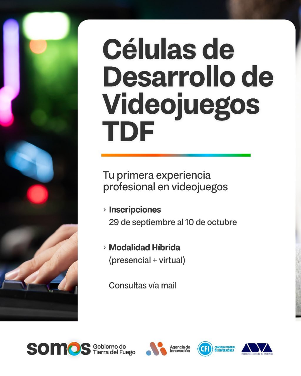LA AGENCIA DE INNOVACIÓN ABRIÓ LA CONVOCATORIA PARA MENTORÍAS PROFESIONALES EN VIDEOJUEGOS
