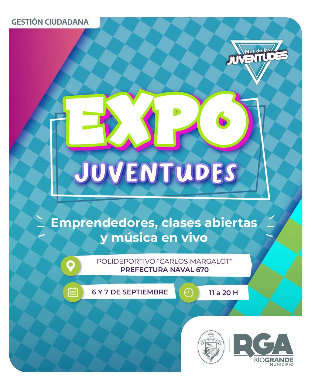 SÉ PARTE DE LA 5° EXPO JUVENTUDES