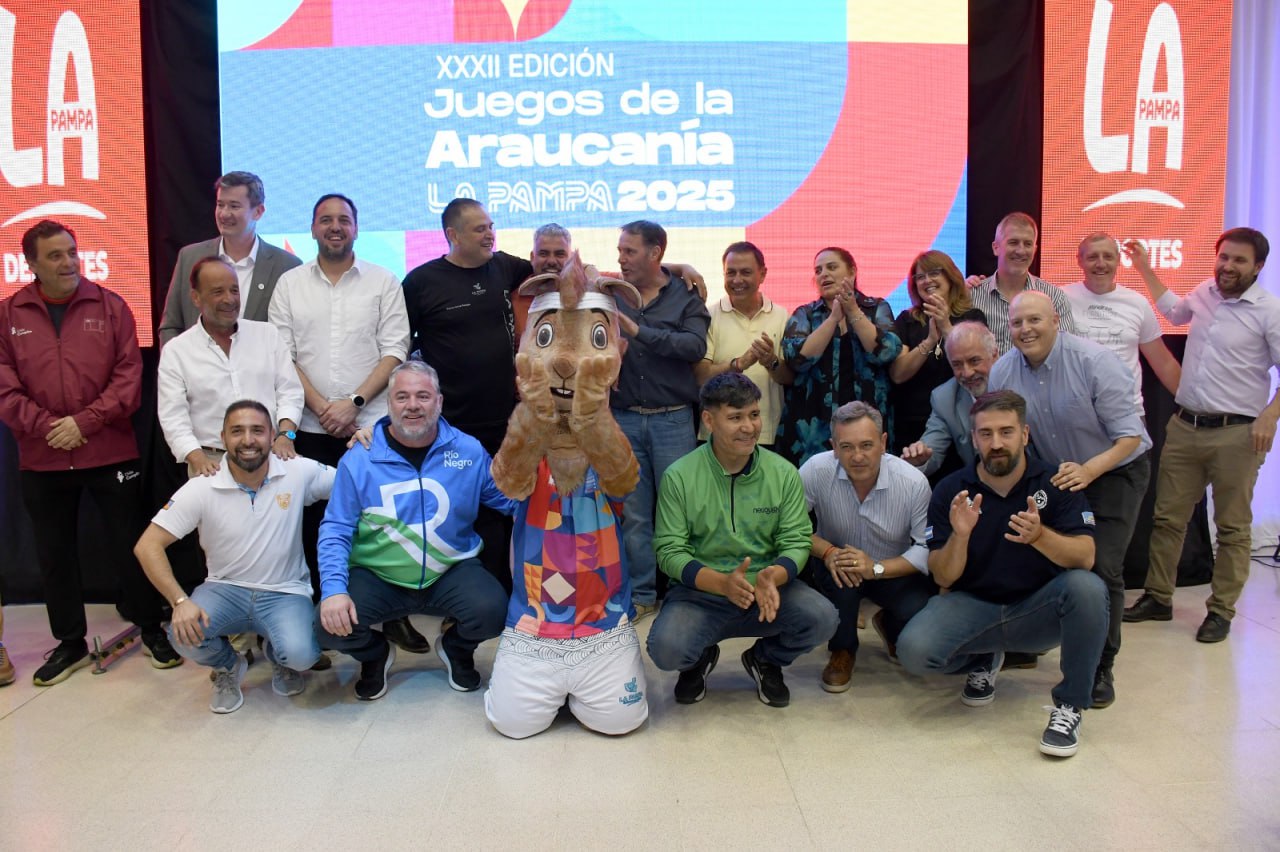 SE REALIZÓ LA PRESENTACIÓN DE LOS JUEGOS DE LA ARAUCANÍA 2025