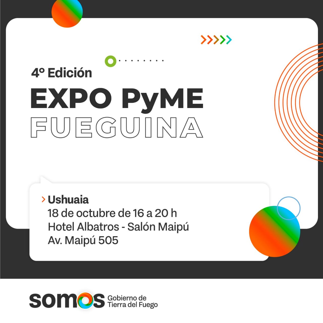 GOBIERNO LANZA LA 4TA EDICIÓN DE EXPO PYME FUEGUINA