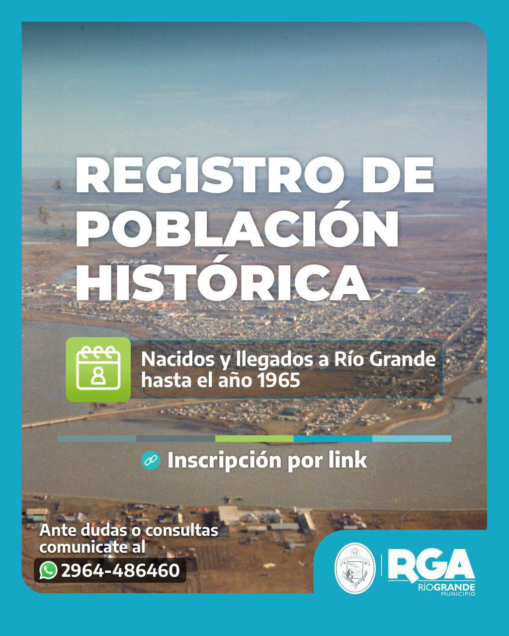 CONTINÚAN ABIERTAS LAS INSCRIPCIONES PARA FORMAR PARTE DEL REGISTRO DE POBLACIÓN HISTÓRICA