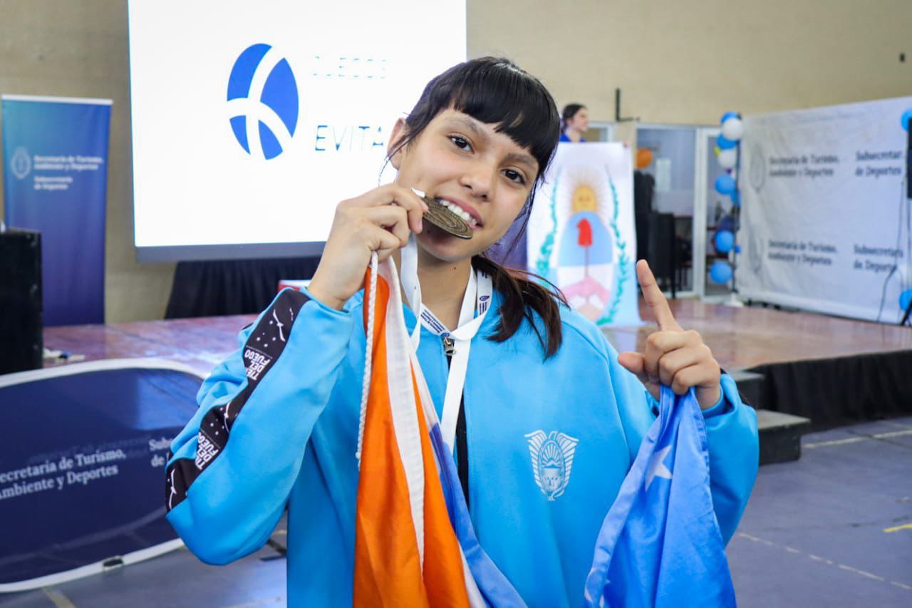 TIERRA DEL FUEGO CERRÓ SU PARTICIPACIÓN EN DEPORTES INDIVIDUALES A PURA MEDALLA
