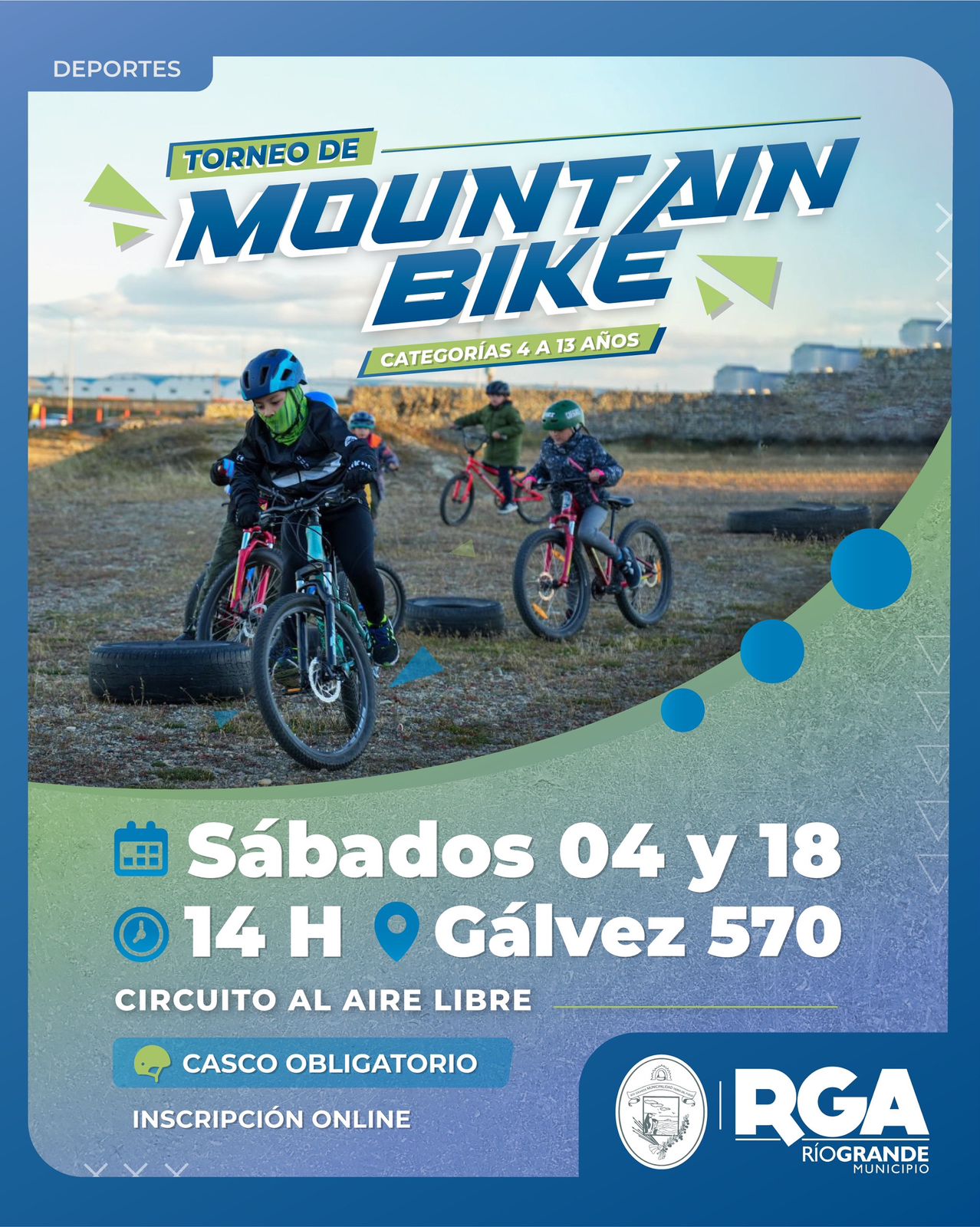 EL MUNICIPIO INVITA A UNA NUEVA JORNADA ABIERTA DE MOUNTAIN BIKE