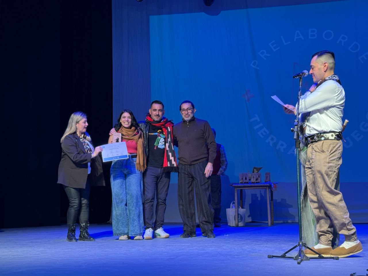 LA MUNICIPALIDAD DE USHUAIA ACOMPAÑÓ LA “PEÑA DEL PRELABORDE” EN EL CENTRO CULTURAL ESTHER FADUL
