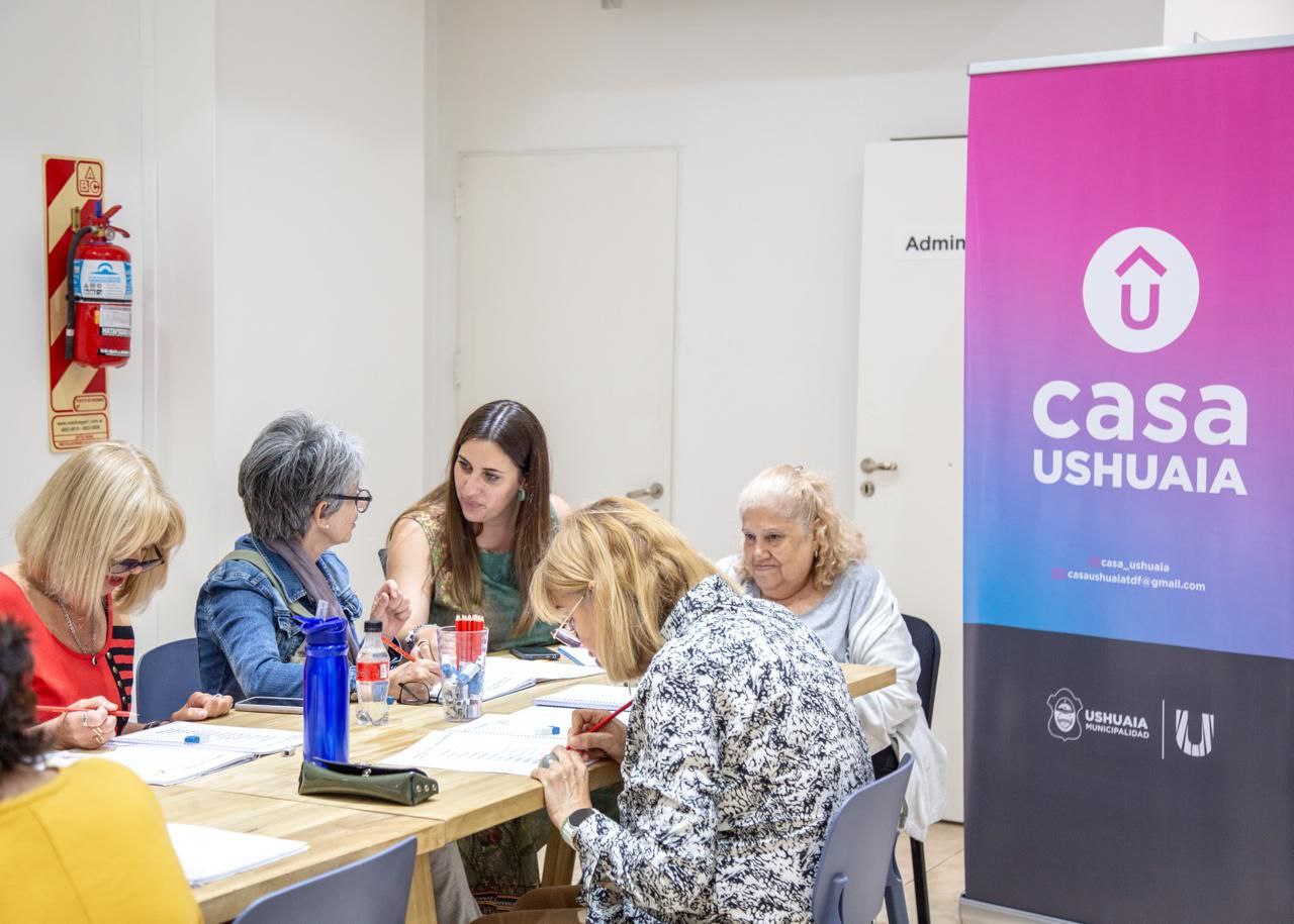 CASA USHUAIA DICTÓ UN NUEVO TALLER DE ESTIMULACIÓN COGNITIVA PARA JUBILADOS Y JUBILADAS RESIDENTES EN CABA