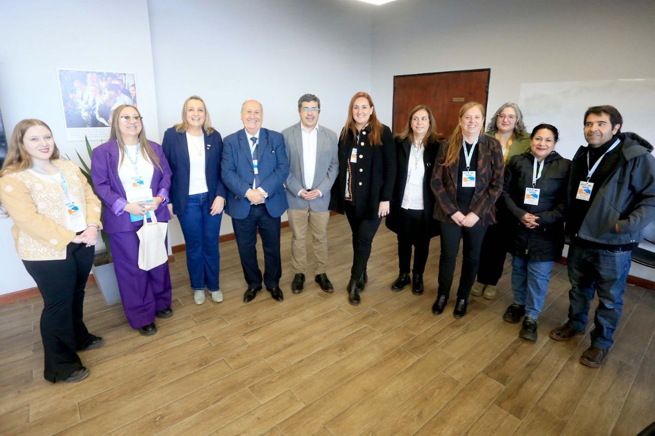 AUTORIDADES DE USHUAIA RECIBIERON A LA MISIÓN DEL OBSERVATORIO ELECTORAL DE LA UNLP