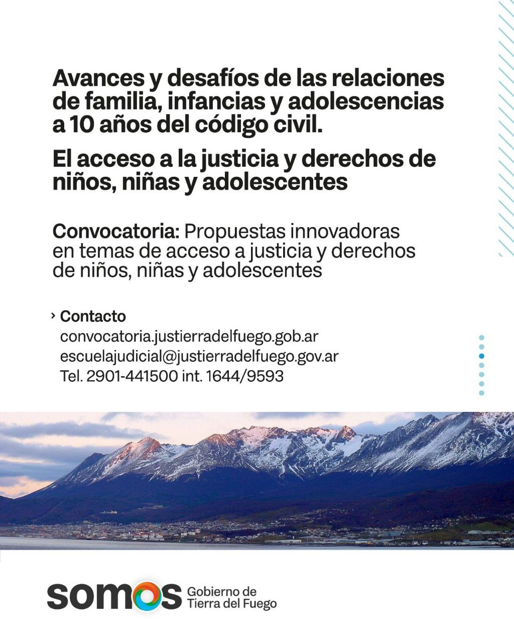 JORNADAS ACADÉMICAS: “A 10 AÑOS DEL CÓDIGO CIVIL Y COMERCIAL: LA EVOLUCIÓN DE LOS DERECHOS DE LAS INFANCIAS Y ADOLESCENCIAS”