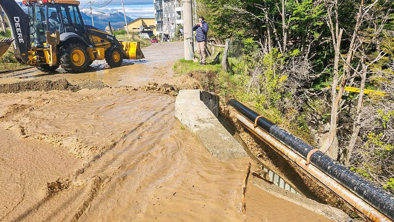 LA DPOSS LLEVA ADELANTE MANIOBRAS PREVENTIVAS ANTE LA TURBIEDAD DEL AGUA CRUDA EN USHUAIA