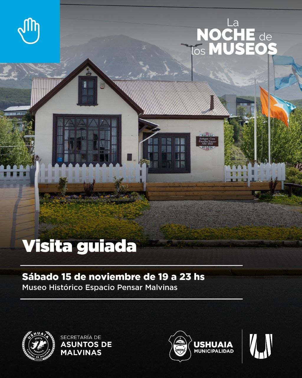 EL ESPACIO PENSAR MALVINAS SE SUMA A “LA NOCHE DE LOS MUSEOS” CON PROYECCIONES Y VISITAS GUIADAS