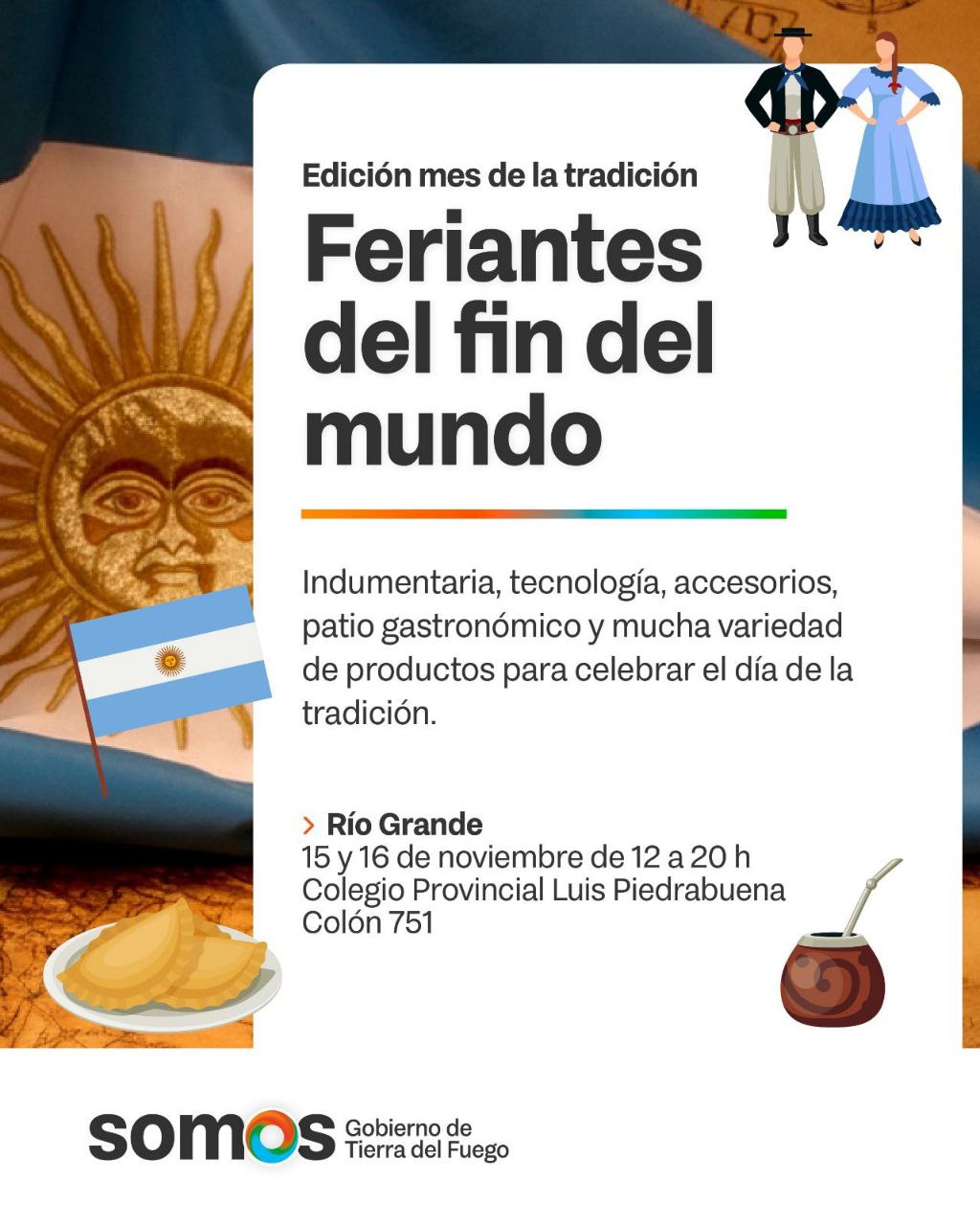 SE VIENE UNA NUEVA EDICIÓN DE “FERIANTES DEL FIN DEL MUNDO” EN EL MARCO DEL MES DE LA TRADICIÓN