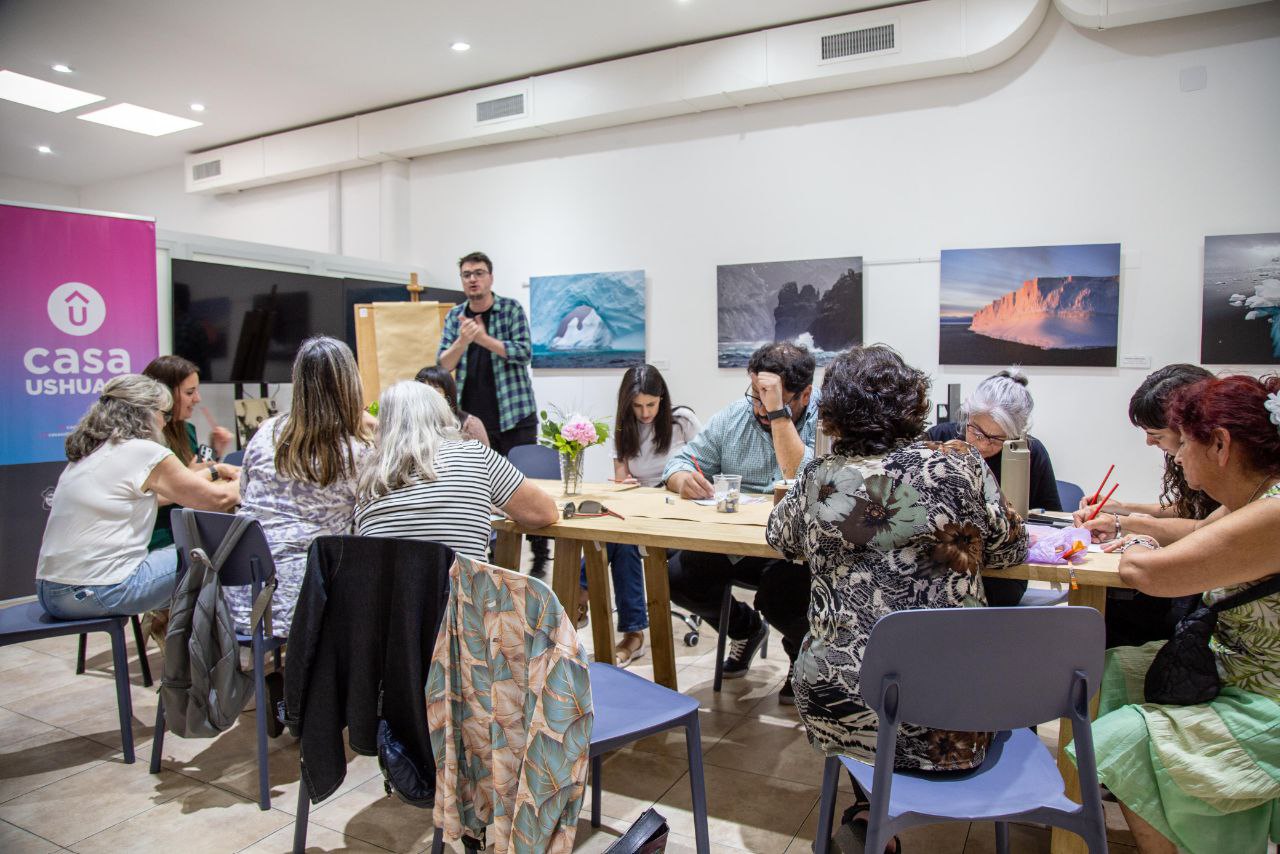CASA USHUAIA REALIZÓ UN TALLER LITERARIO PARA LA COMUNIDAD FUEGUINA RESIDENTE EN CABA