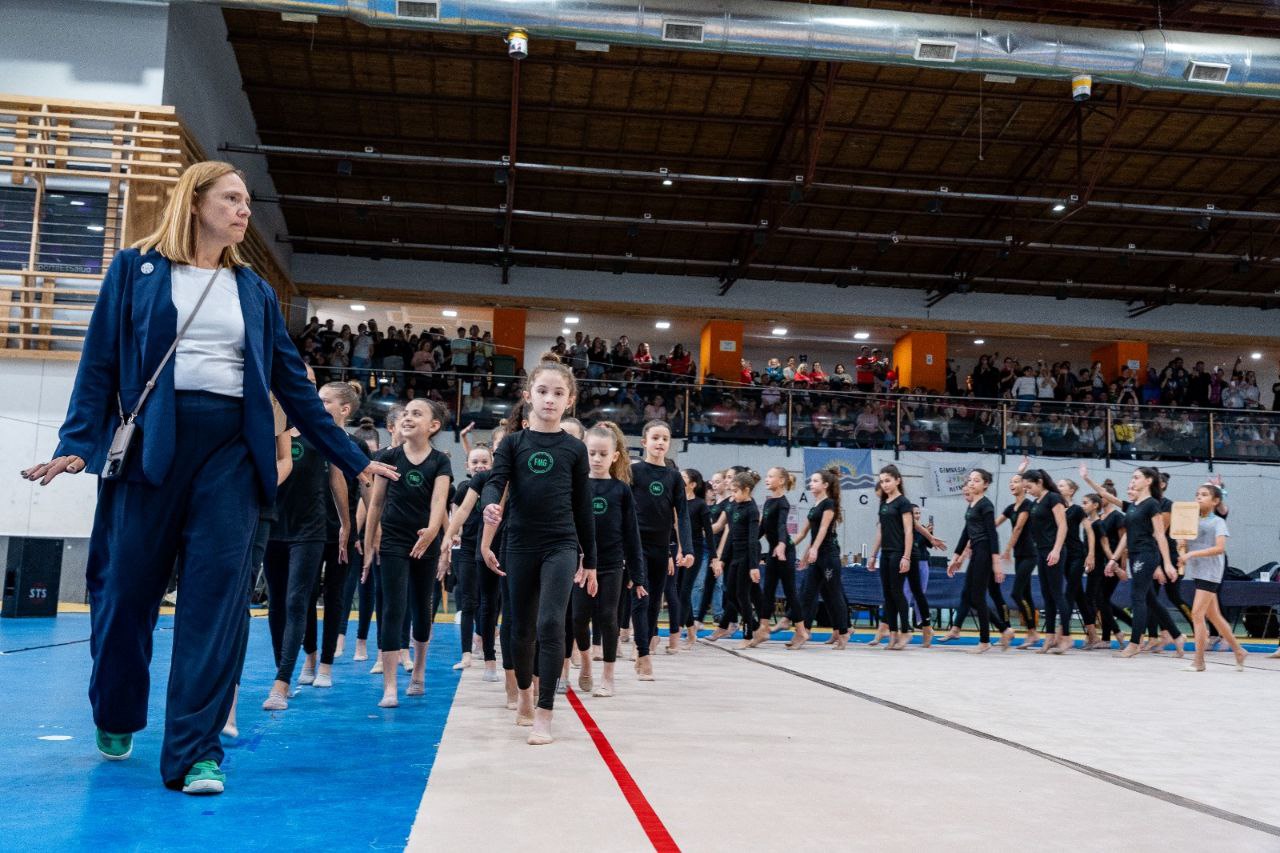SE INAUGURÓ EL CAMPEONATO NACIONAL FEDERATIVO DE GIMNASIA RÍTMICA NIVEL C EN EL COCHOCHO VARGAS