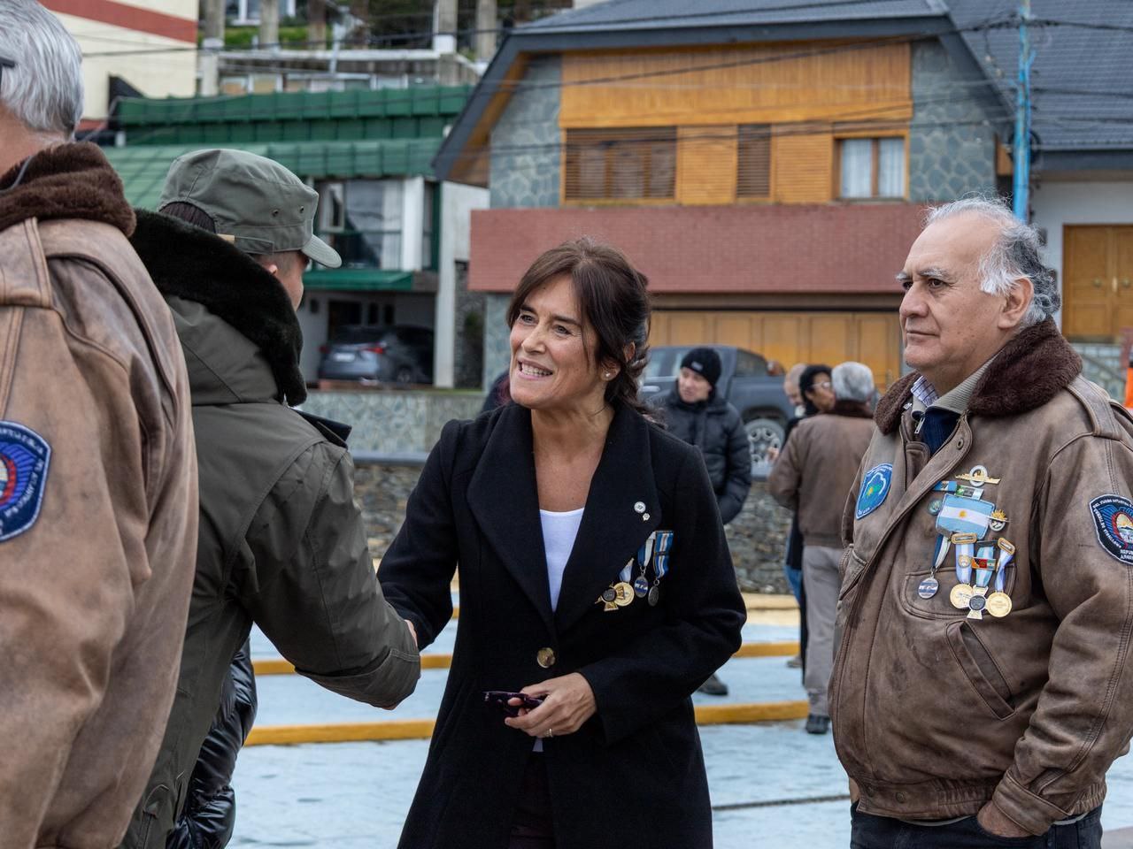 USHUAIA CONMEMORÓ POR PRIMERA VEZ EL DÍA DE LA VETERANA DE GUERRA DE MALVINAS