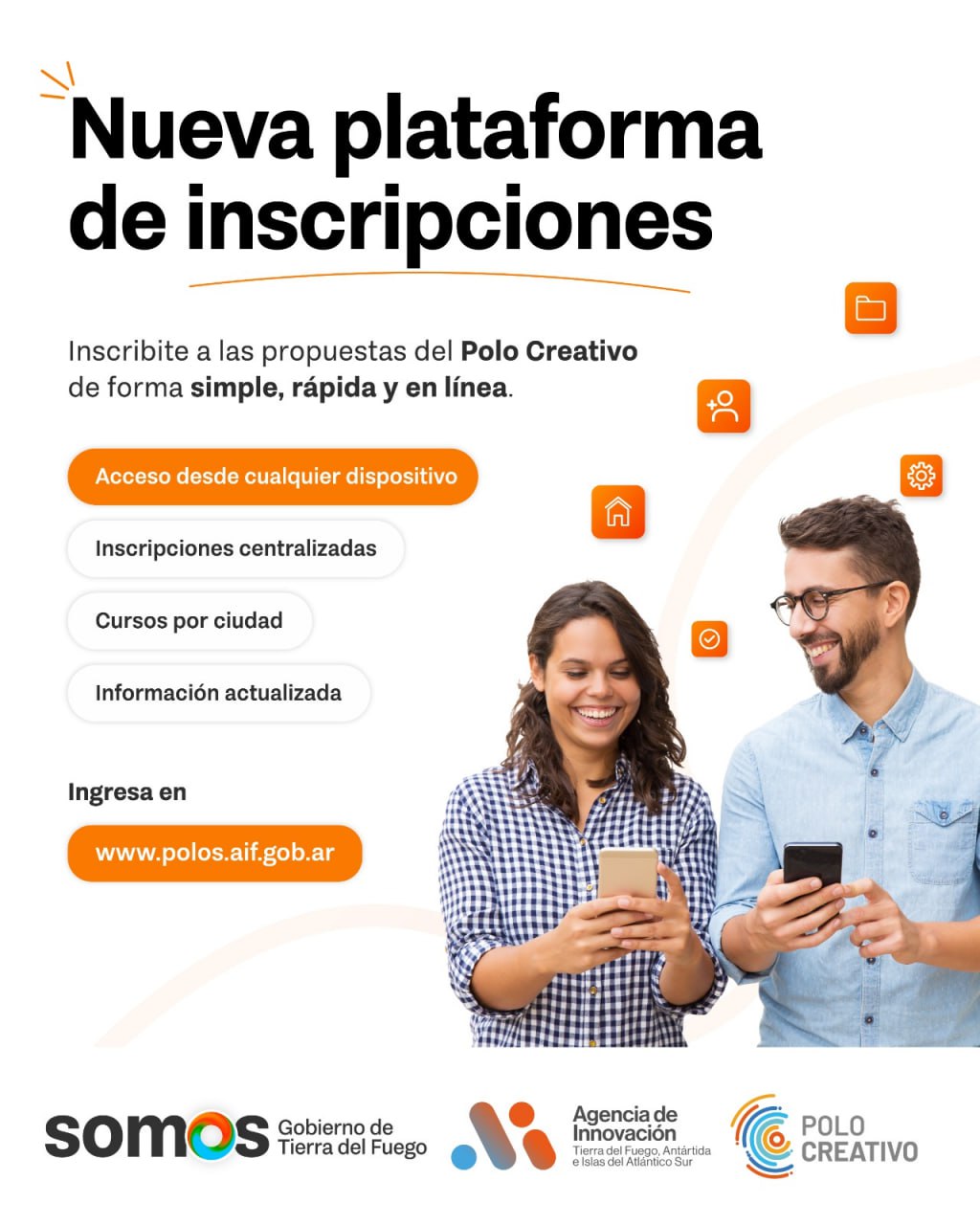 LA AGENCIA DE INNOVACIÓN LANZÓ LA PLATAFORMA DE INSCRIPCIONES DE LOS POLOS CREATIVOS